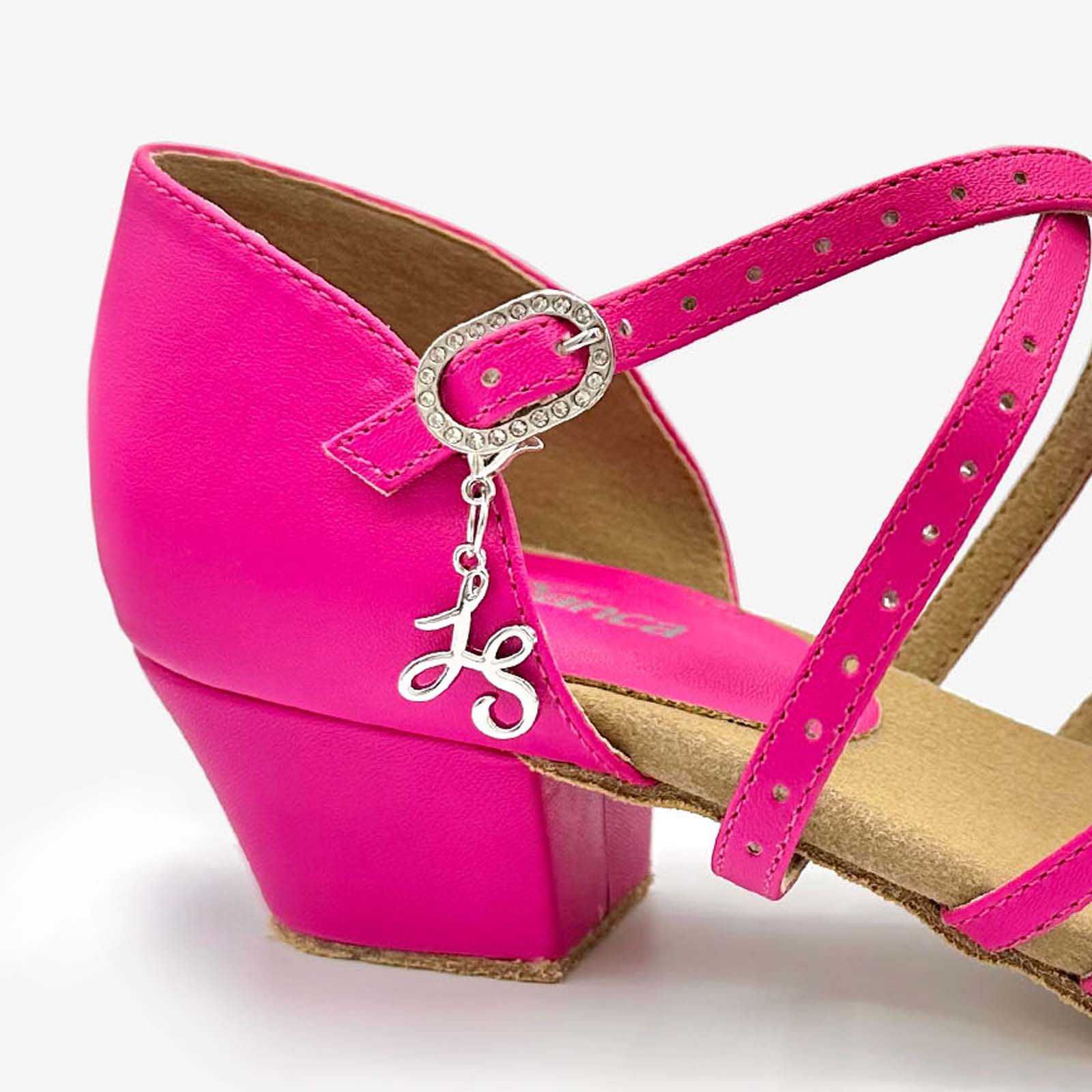 The Mambo - BL300, 1 1/4" Heel Open Toe Latin/Ballroom Shoe - Lacey Schwimmer is part of the Só Dança range of Shoes. See more details and sizing information here.