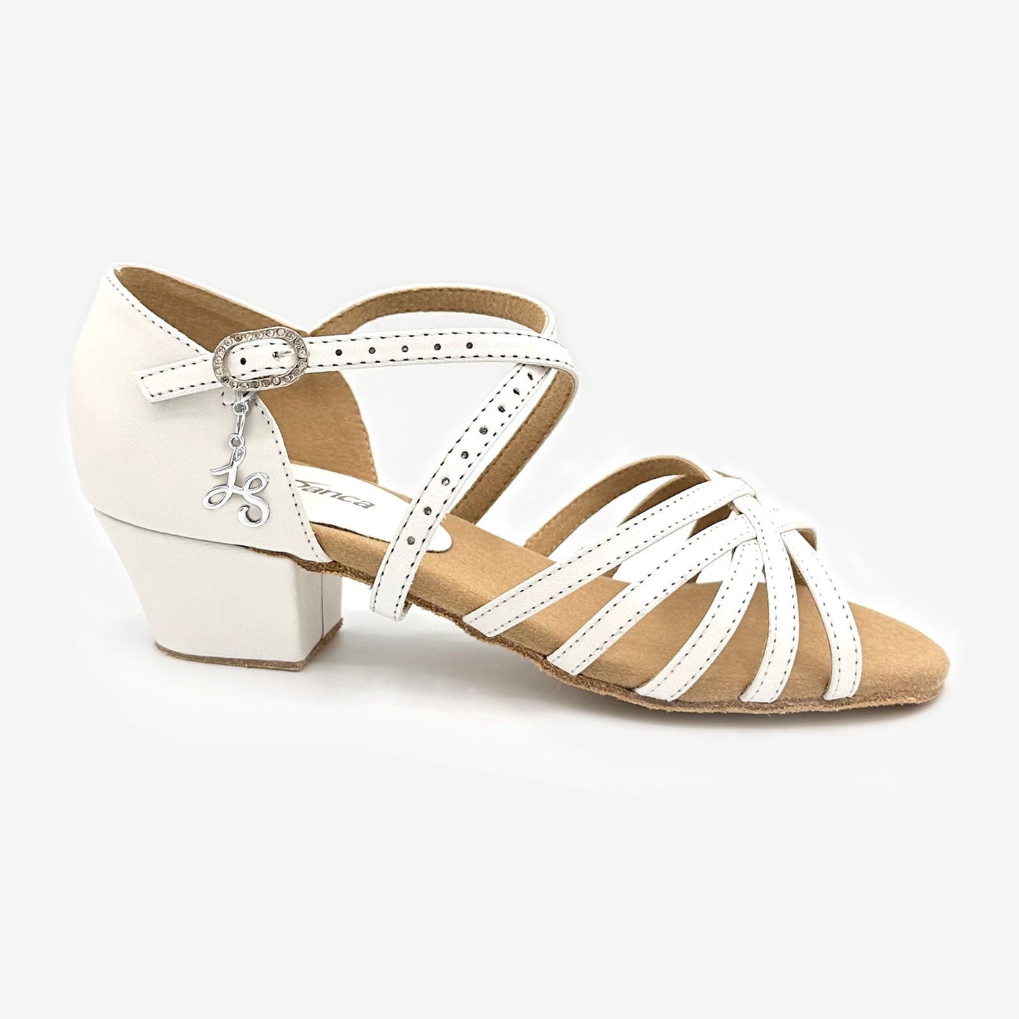 The Mambo - BL300, 1 1/4" Heel Open Toe Latin/Ballroom Shoe - Lacey Schwimmer is part of the Só Dança range of Shoes. See more details and sizing information here.