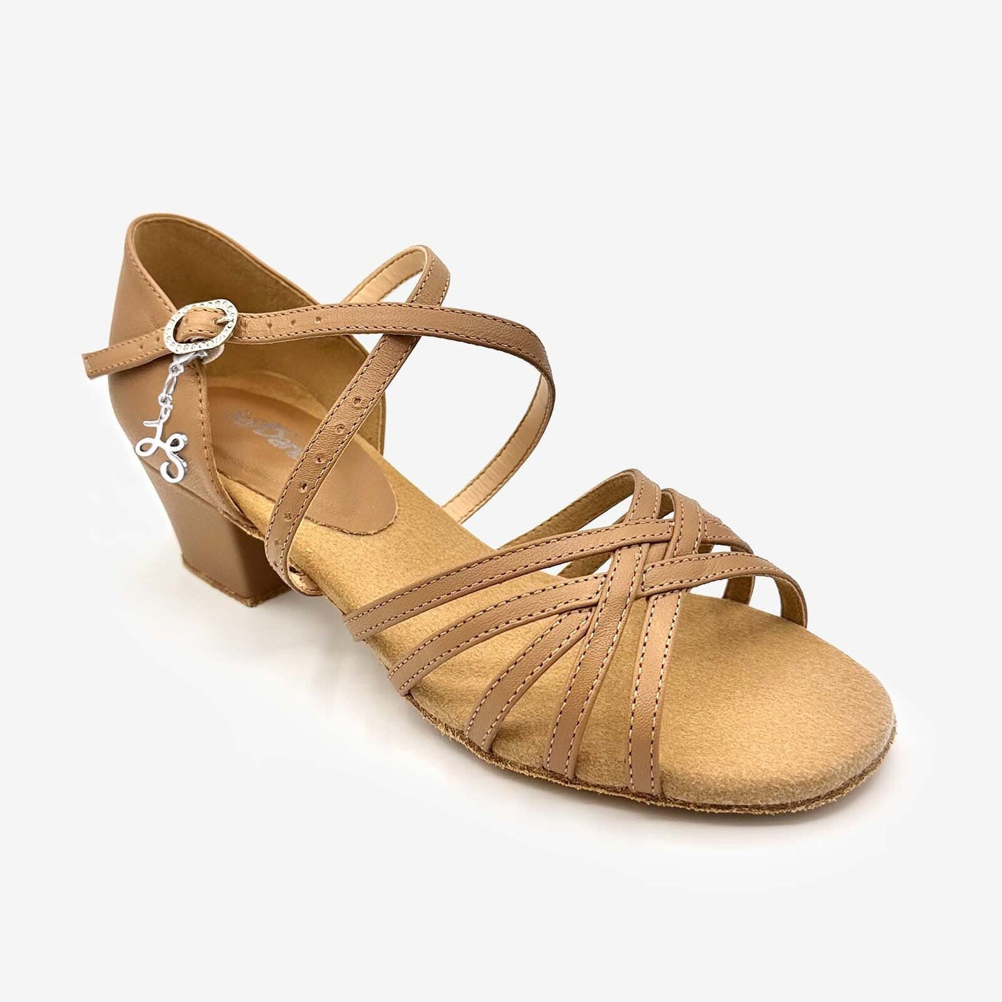 The Mambo II BL301, 1 1/4" Heel Open Toe Latin/Ballroom Shoe - Lacey Schwimmer is part of the Só Dança range of Shoes. See more details and sizing information here.
