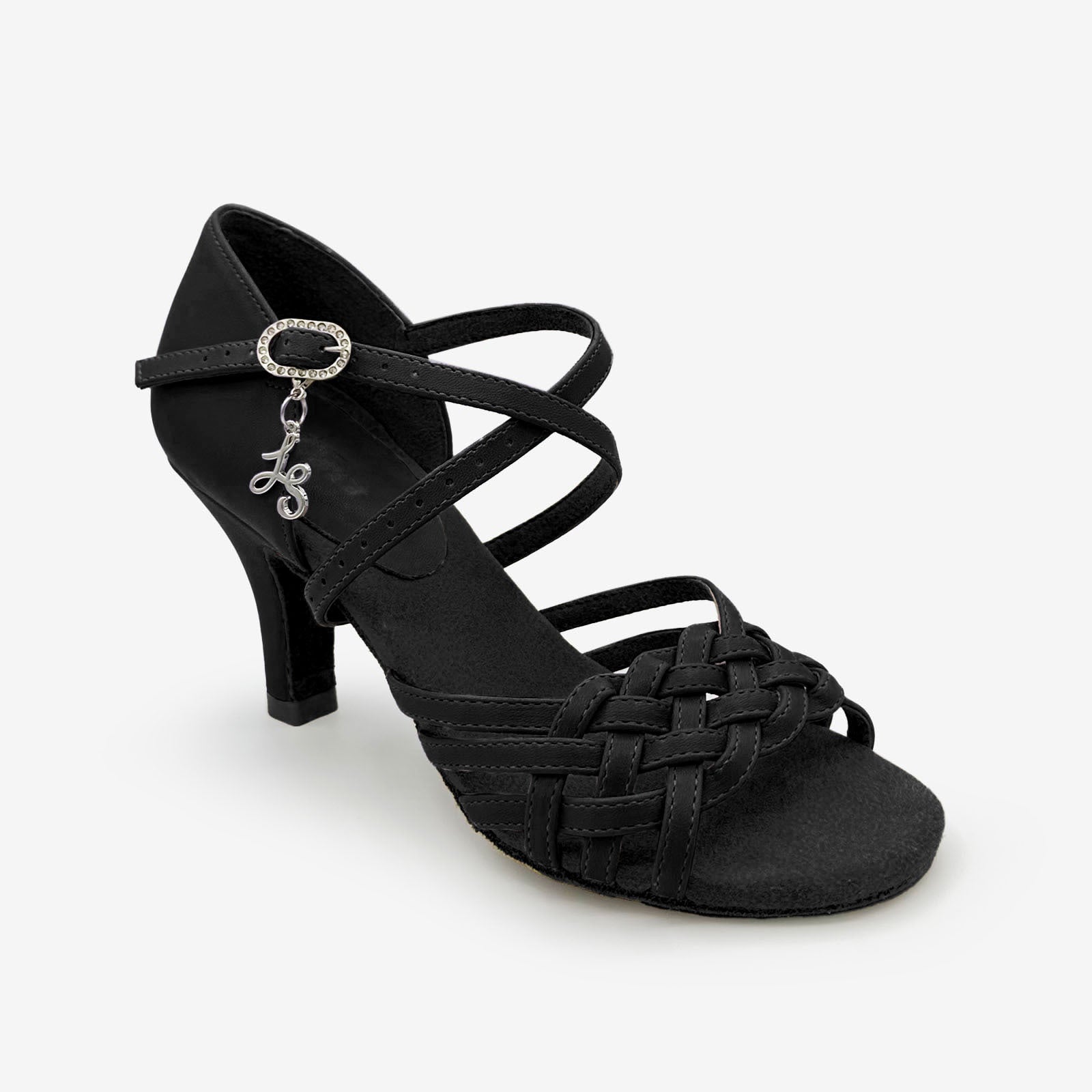 The Bolero Ballroom Shoe - BL308, 3" Heel Open Toe Latin/Ballroom Shoe - Lacey Schwimmer is part of the Só Dança range of Shoes. See more details and sizing information here.