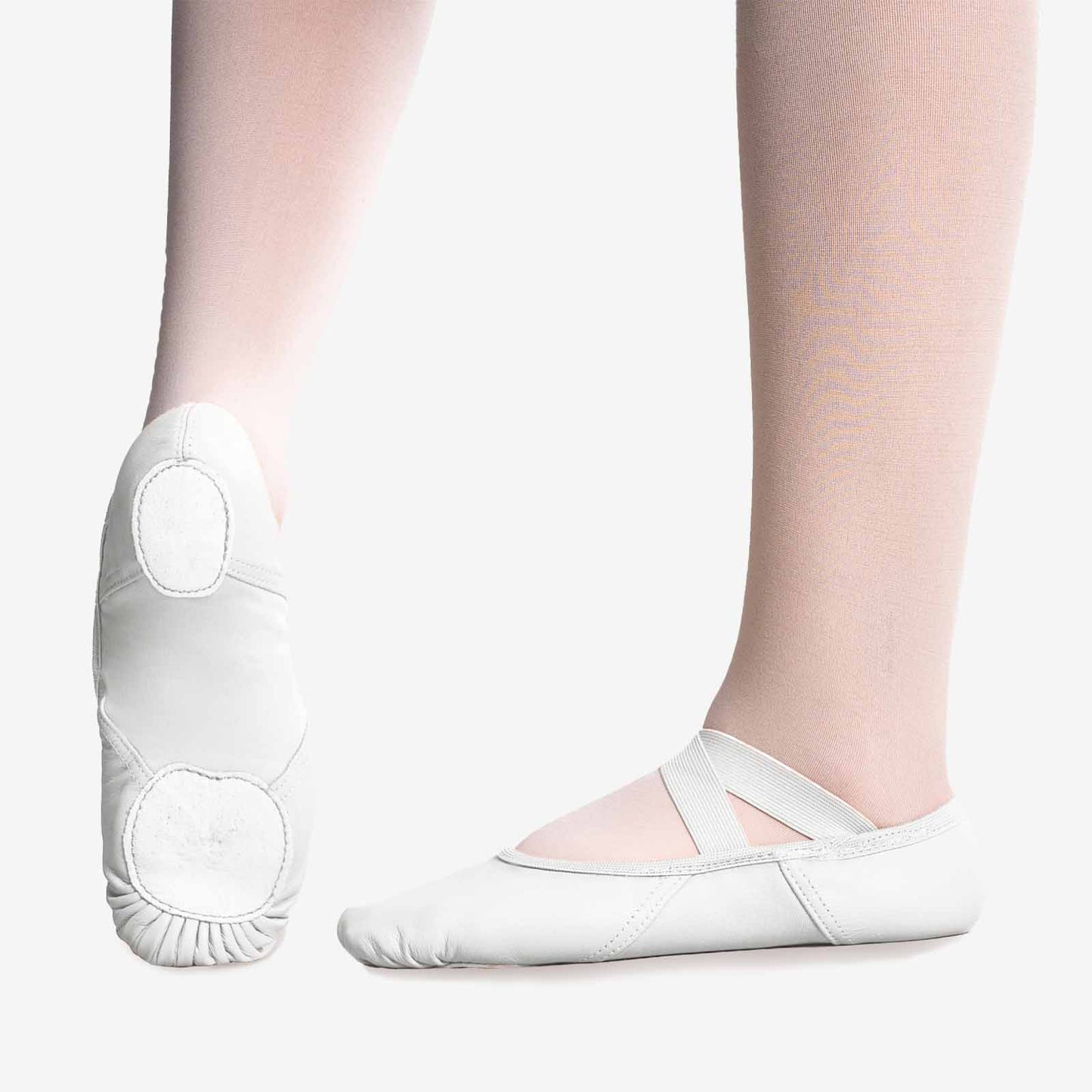 Vegan Stretch Canvas Split Sole Ballet Shoe