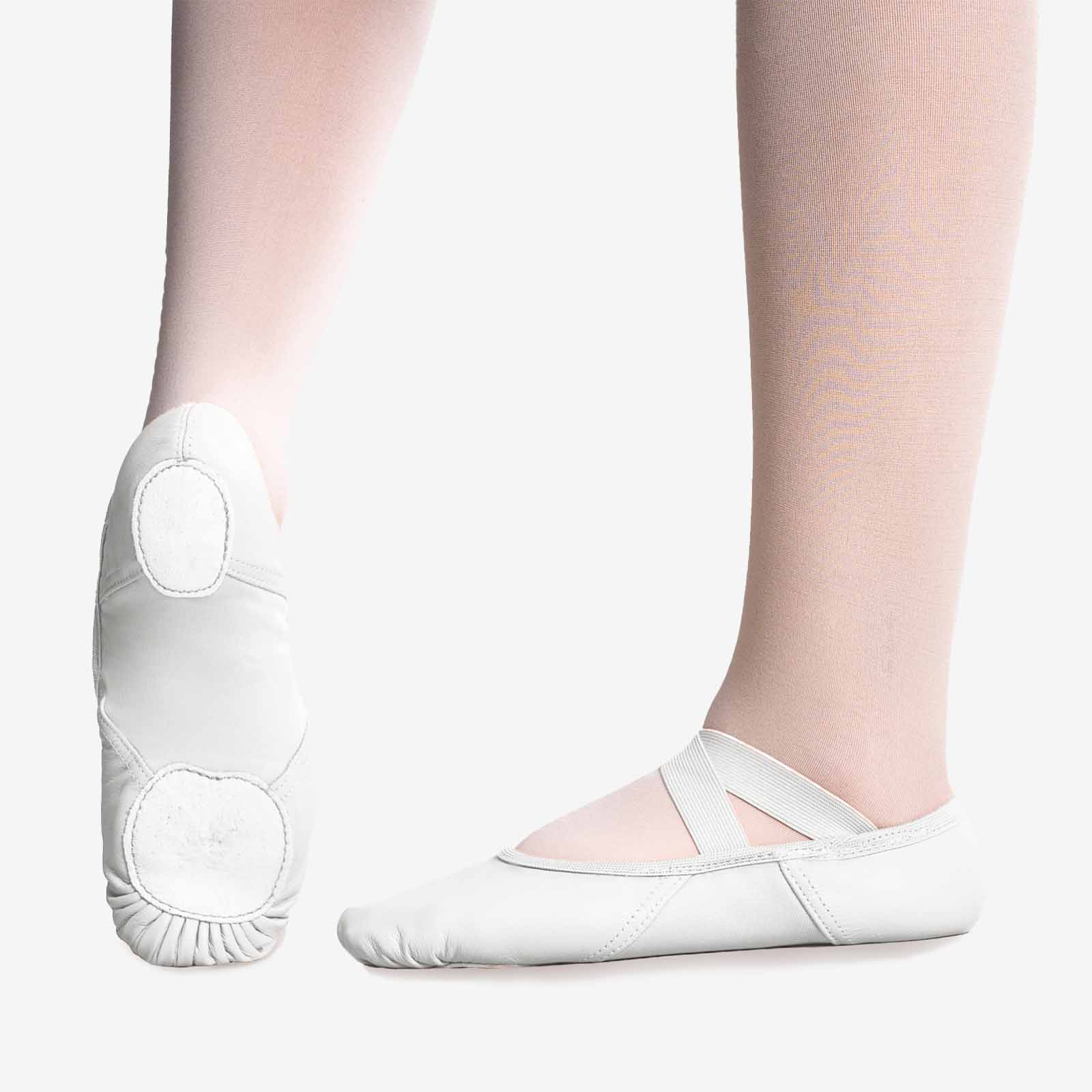Vegan Stretch Canvas Split Sole Ballet Shoe