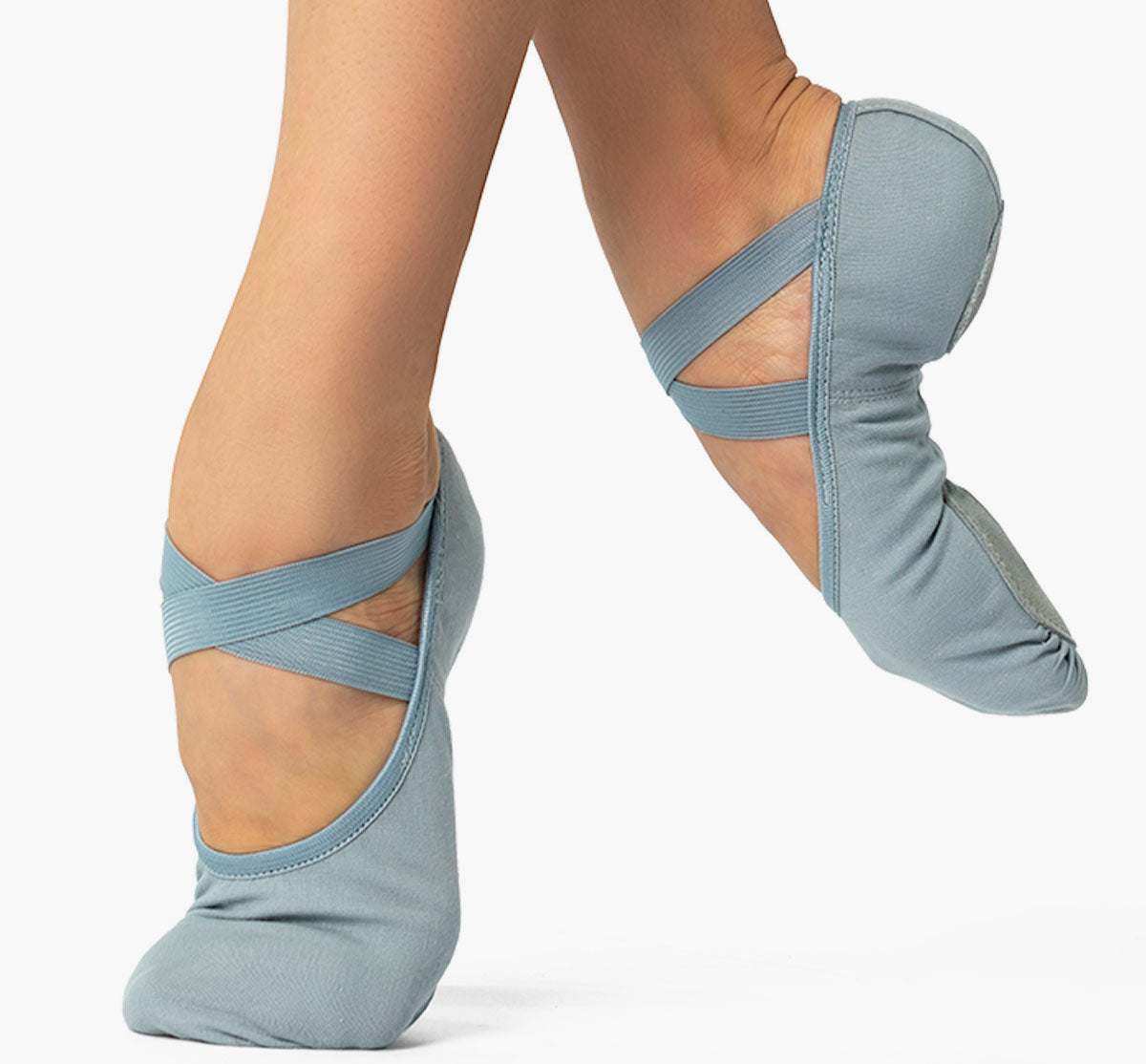 Stretch Canvas Split Sole Ballet Shoe (Big Sizes)