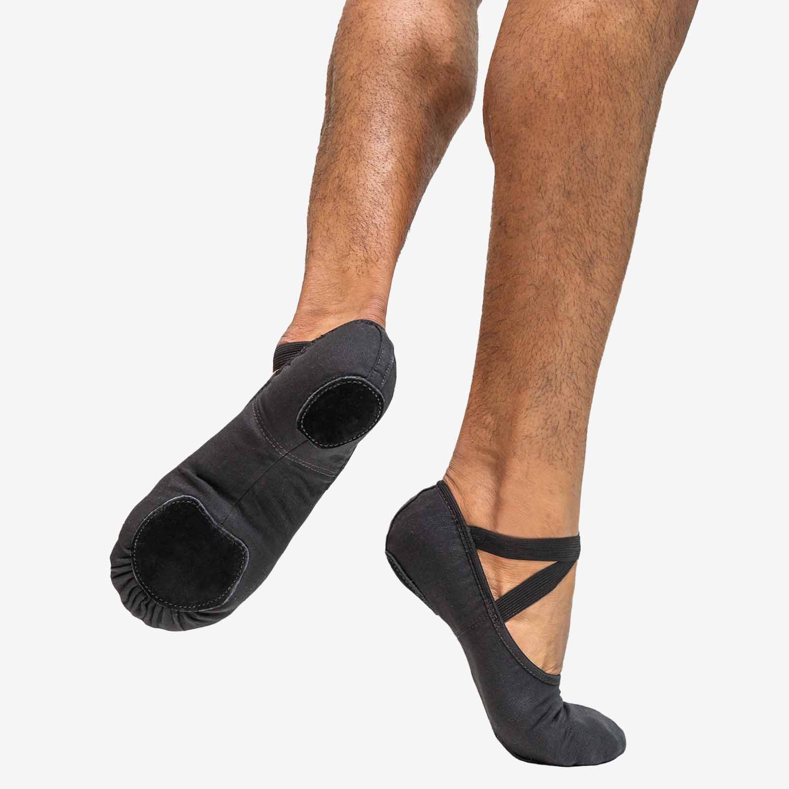 Stretch Canvas Split Sole Ballet Shoe (Big Sizes)