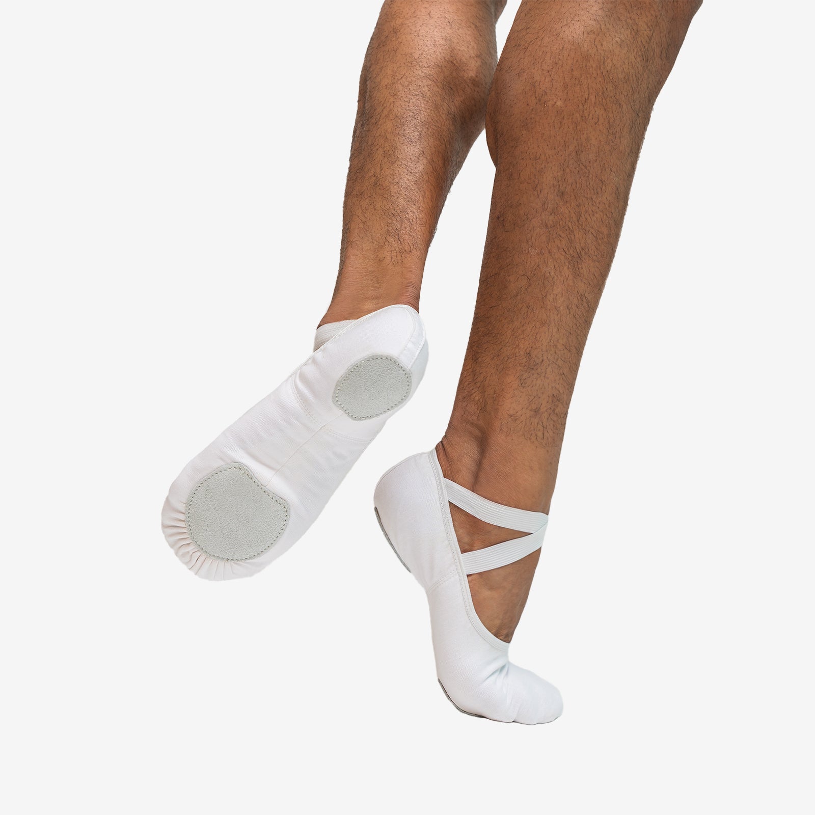 Stretch Canvas Split Sole Ballet Shoe (Big Sizes)