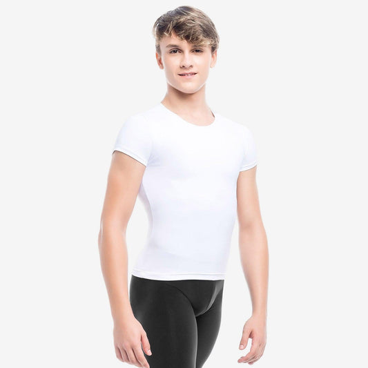 The Franco Top - SL111 (Men), Men's Crew Neck Ballet Top is part of the Só Dança range of Shirts & Tops. See more details and sizing information here.