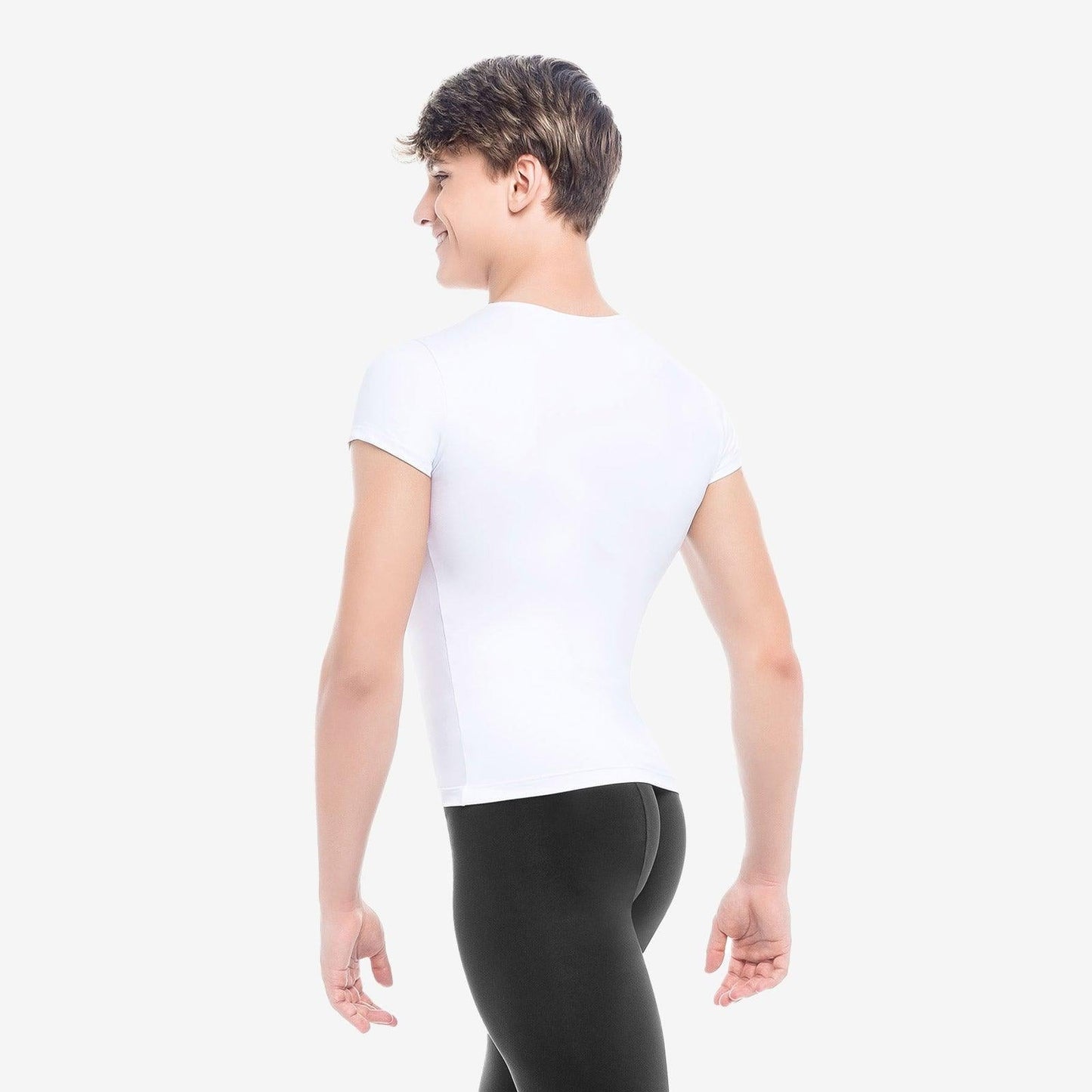 The Franco Top - SL111 (Men), Men's Crew Neck Ballet Top is part of the Só Dança range of Shirts & Tops. See more details and sizing information here.