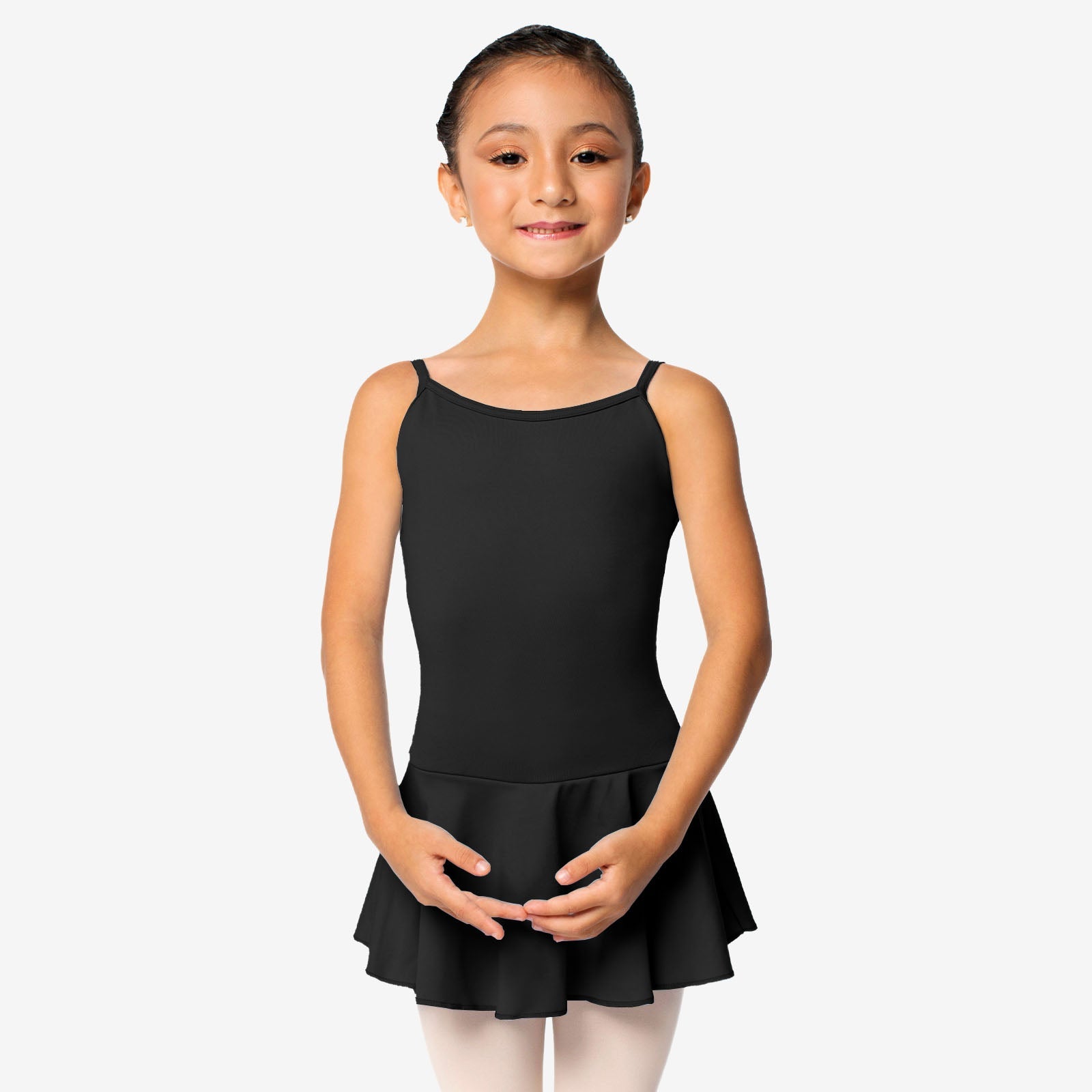 The Lucinda - SL120, Child Camisole Dress Leotard with Bow on Back  is part of the Só Dança range of Leotards & Unitards. See more details and sizing information here.