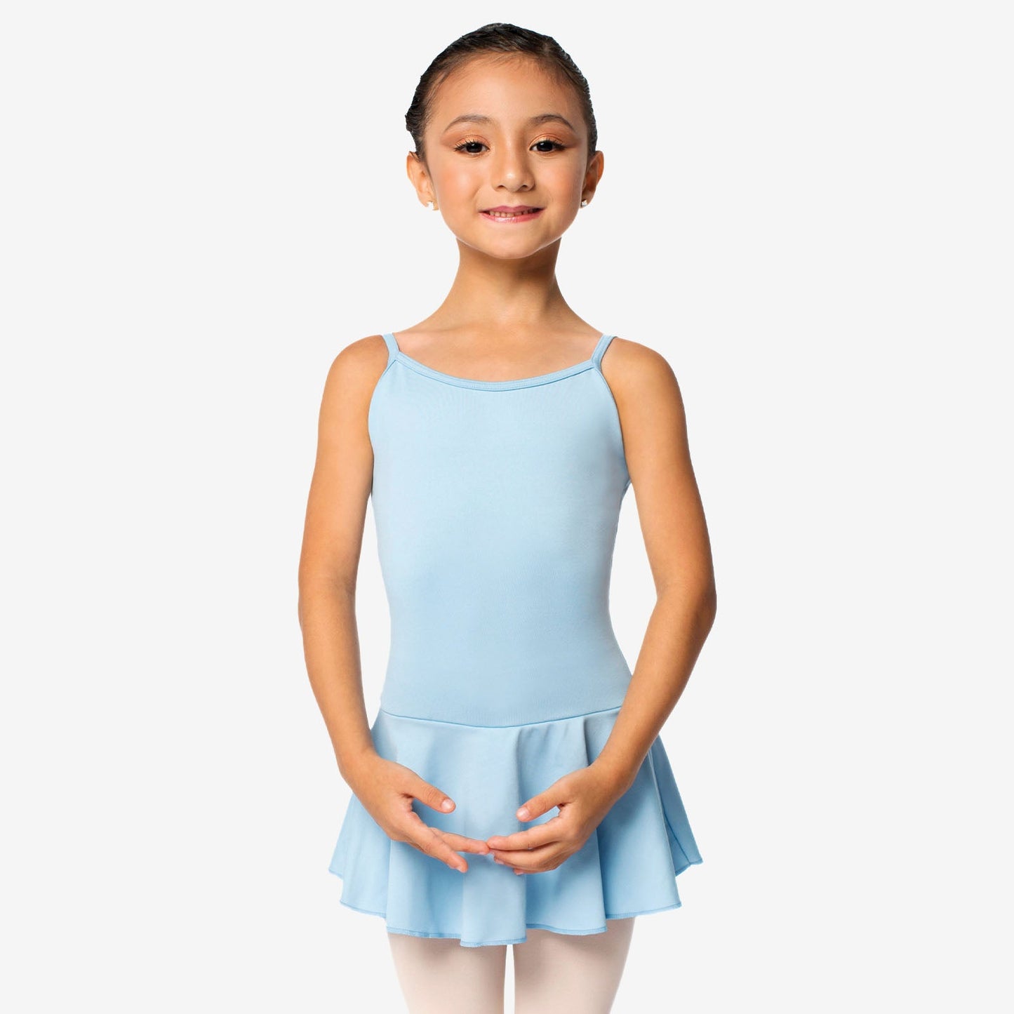 The Lucinda - SL120, Child Camisole Dress Leotard with Bow on Back  is part of the Só Dança range of Leotards & Unitards. See more details and sizing information here.