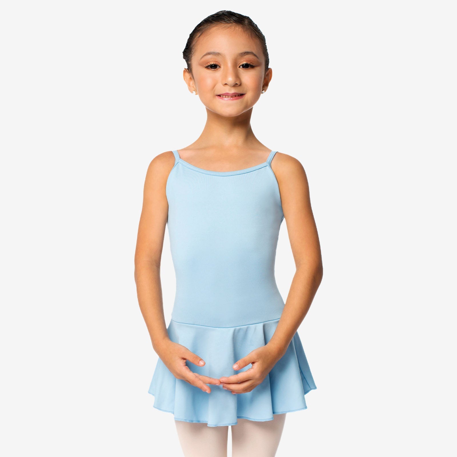 The Lucinda - SL120, Child Camisole Dress Leotard with Bow on Back  is part of the Só Dança range of Leotards & Unitards. See more details and sizing information here.