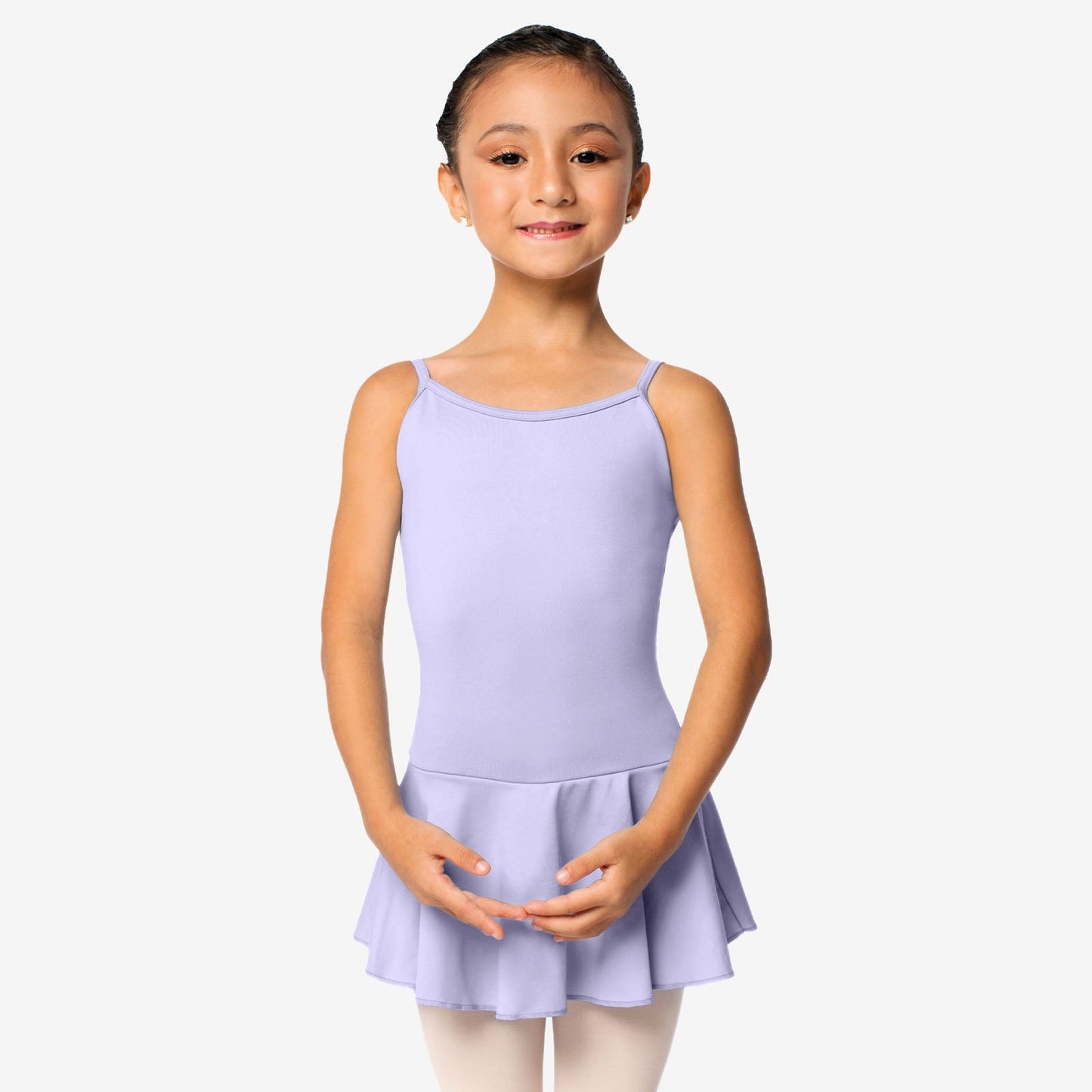 The Lucinda - SL120, Child Camisole Dress Leotard with Bow on Back  is part of the Só Dança range of Leotards & Unitards. See more details and sizing information here.