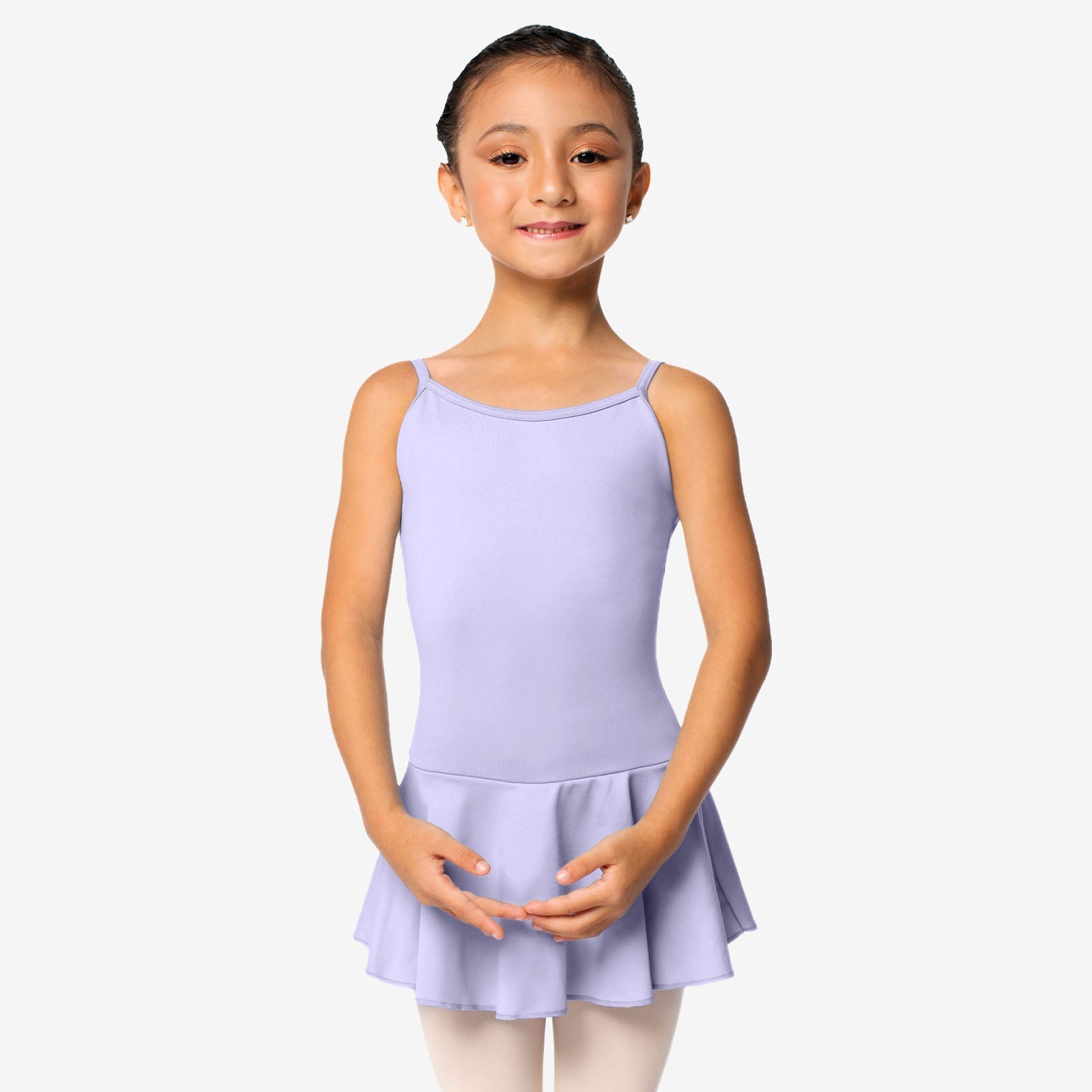 The Lucinda - SL120, Child Camisole Dress Leotard with Bow on Back  is part of the Só Dança range of Leotards & Unitards. See more details and sizing information here.