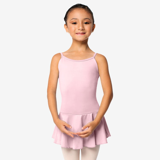 The Lucinda - SL120, Child Camisole Dress Leotard with Bow on Back  is part of the Só Dança range of Leotards & Unitards. See more details and sizing information here.
