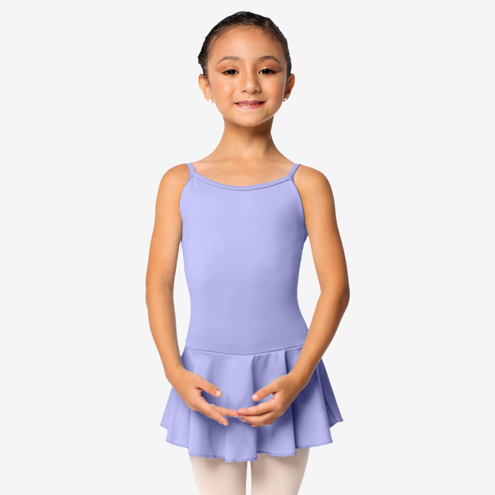 The Lucinda - SL120, Child Camisole Dress Leotard with Bow on Back  is part of the Só Dança range of Leotards & Unitards. See more details and sizing information here.