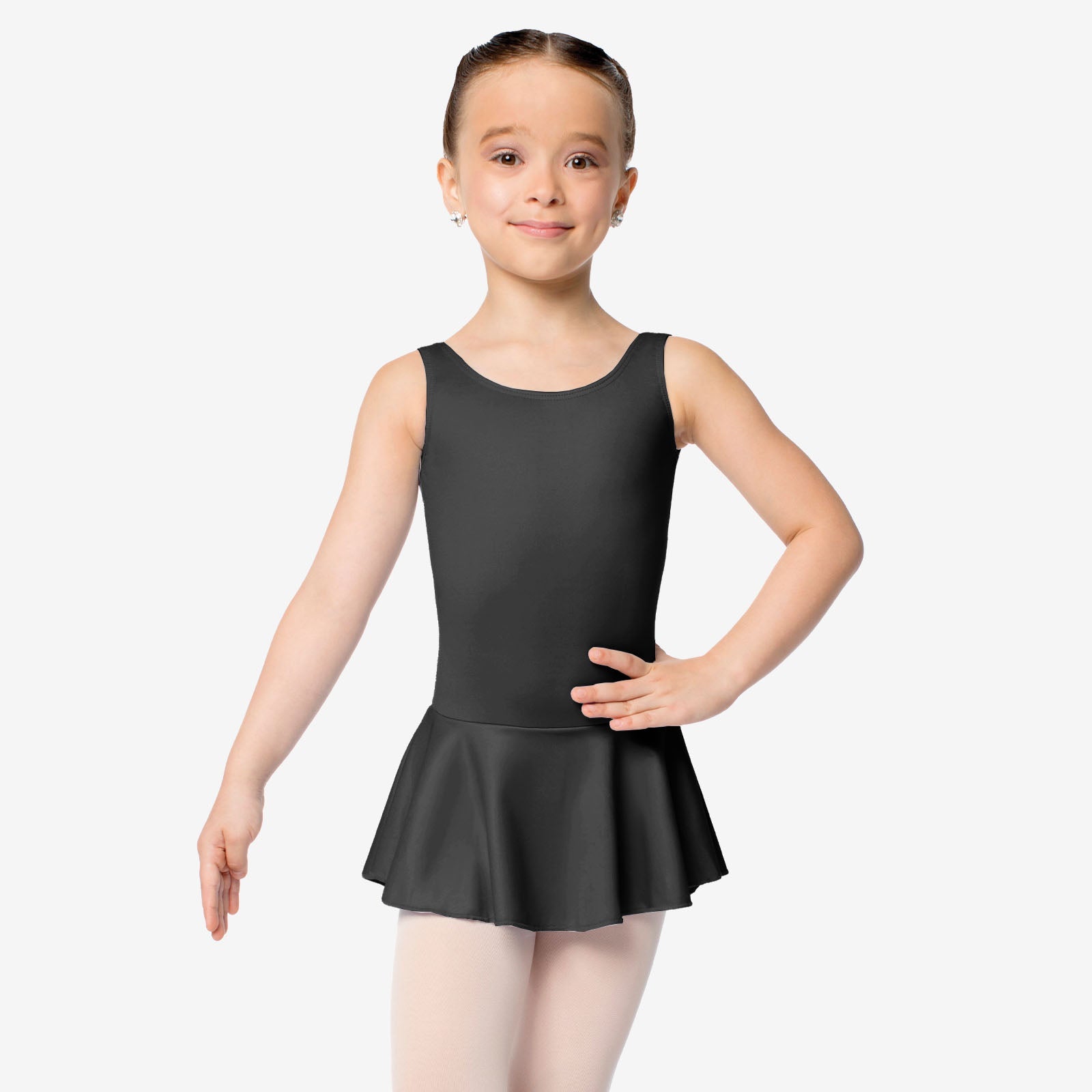 The Talulla - SL121, Child Tank Dress Leotard with Bow on Back is part of the Só Dança range of Leotards & Unitards. See more details and sizing information here.