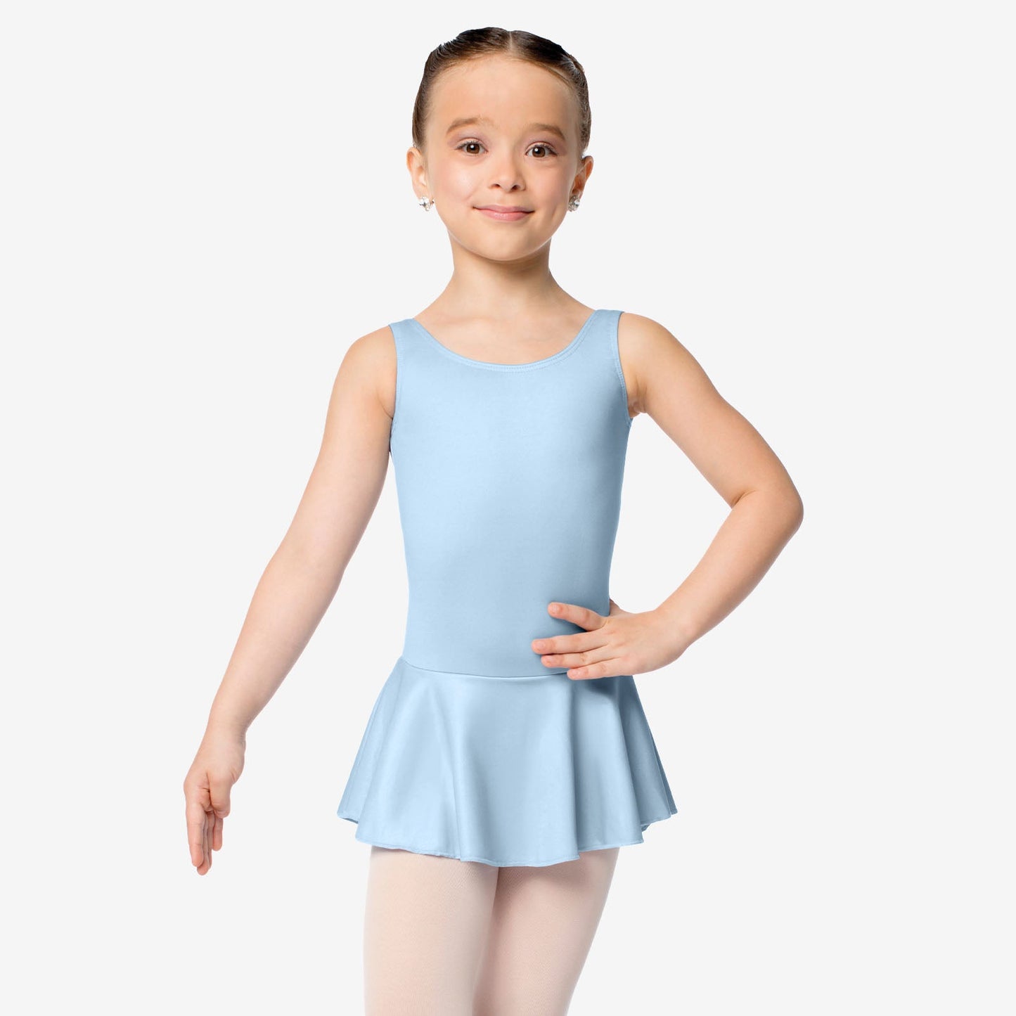 The Talulla - SL121, Child Tank Dress Leotard with Bow on Back is part of the Só Dança range of Leotards & Unitards. See more details and sizing information here.