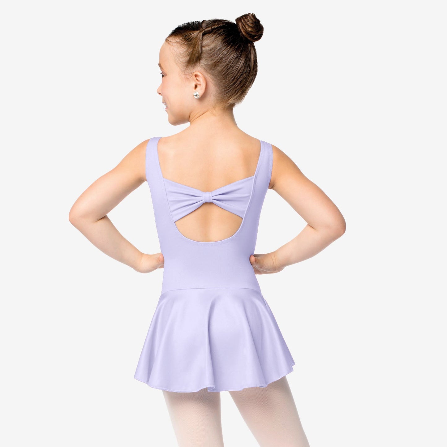 The Talulla - SL121, Child Tank Dress Leotard with Bow on Back is part of the Só Dança range of Leotards & Unitards. See more details and sizing information here.