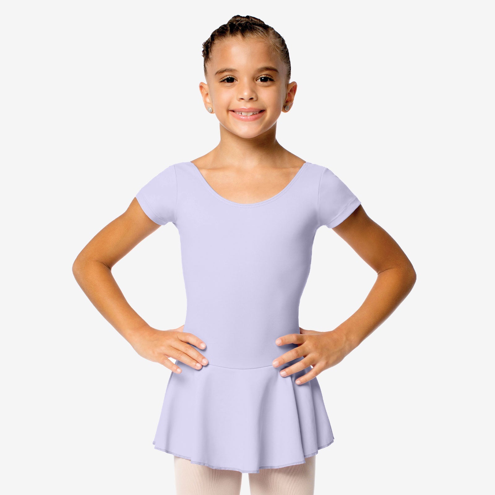 The Christabel - SL122, Child Cap Sleeve Dress Leotard with Bow on Back is part of the Só Dança range of Leotards & Unitards. See more details and sizing information here.