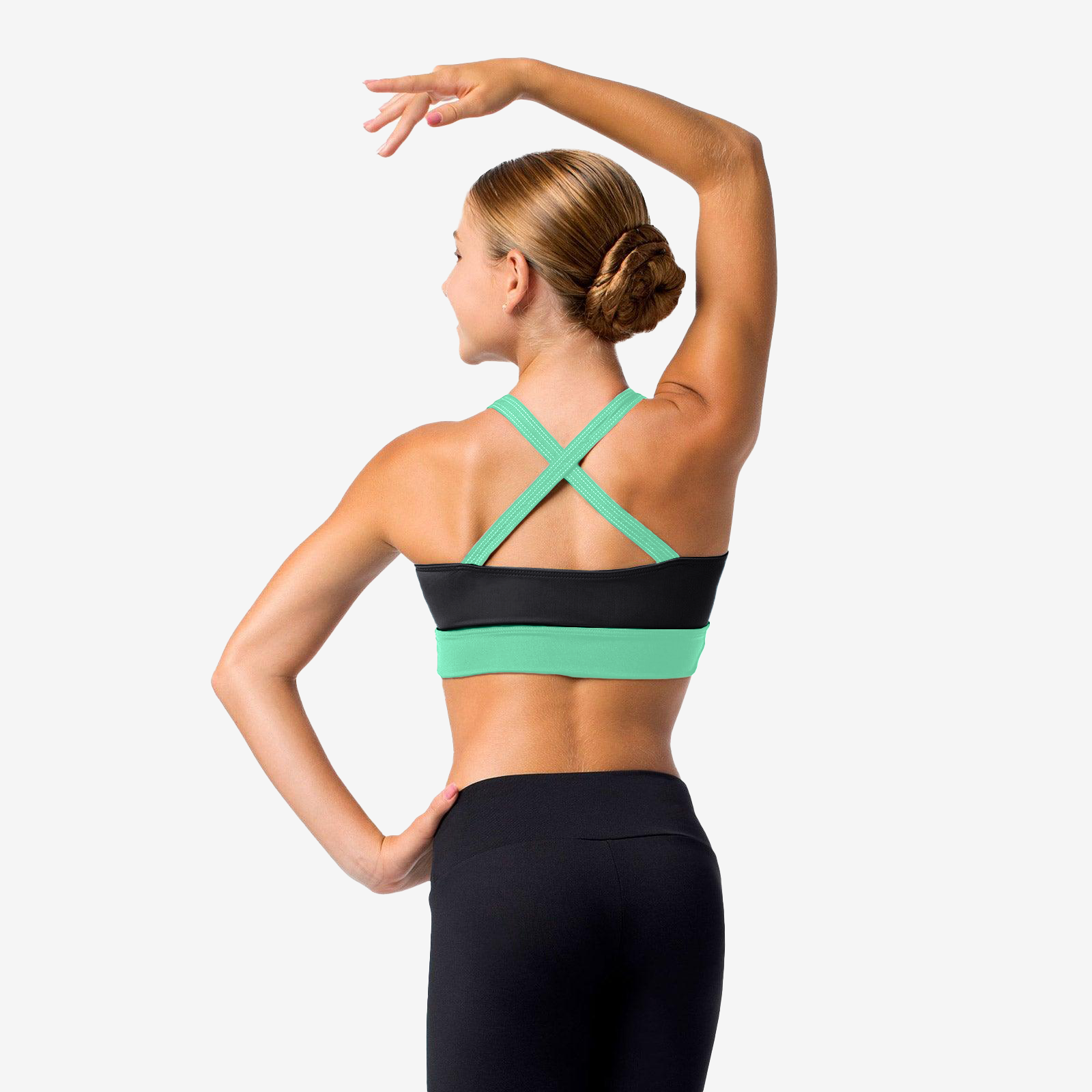 The Layla Top - SL143, Women's Bralette Top with Criss-Cross Straps is part of the Só Dança range of Shirts & Tops. See more details and sizing information here.