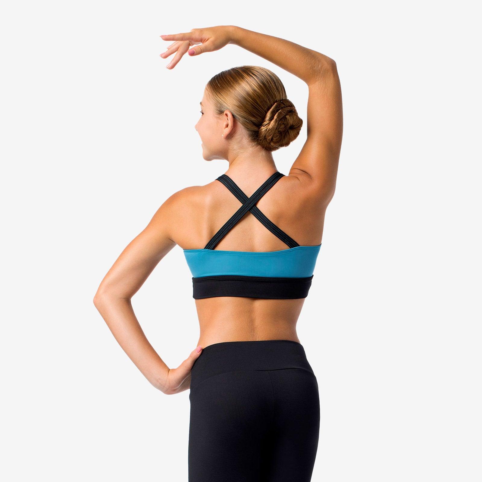 The Layla Top - SL143, Women's Bralette Top with Criss-Cross Straps is part of the Só Dança range of Shirts & Tops. See more details and sizing information here.