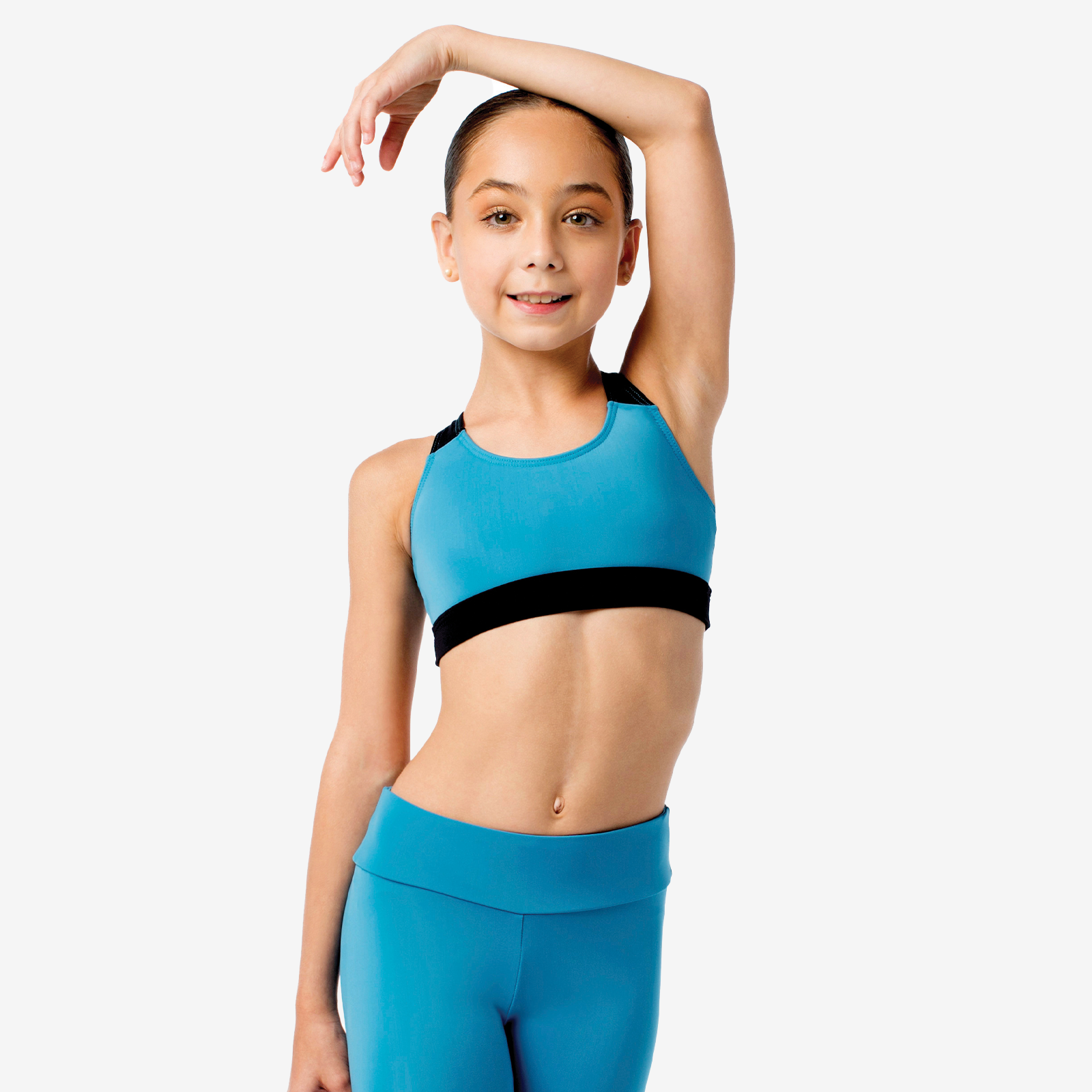 The Layla Kid's Top - SL144, Child Bralette Top with Criss-Cross Straps is part of the Só Dança range of Shirts & Tops. See more details and sizing information here.