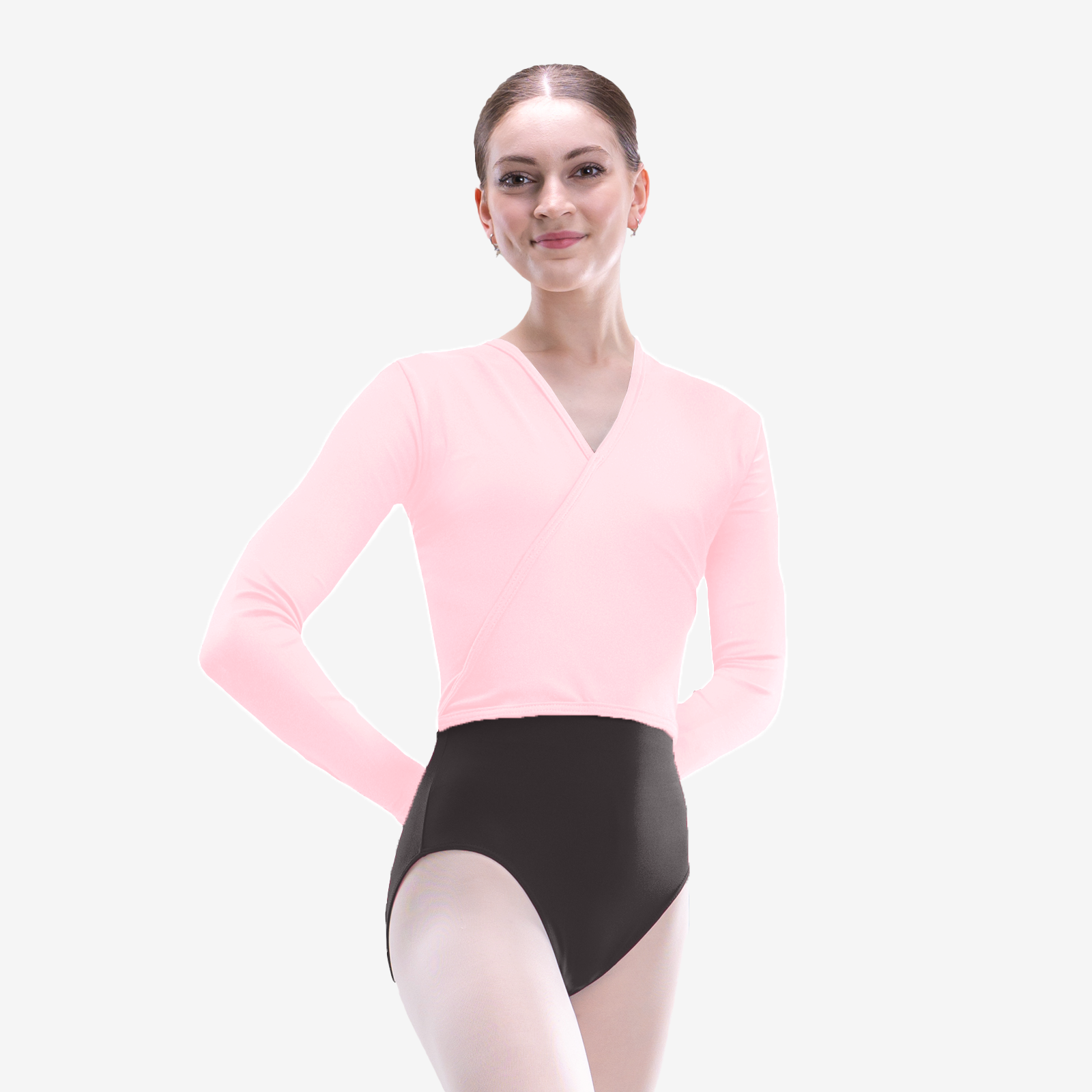  The Frida - SL1917, Adult V-Neck Long Sleeve Mock Wrap Top is part of the Só Dança range of Shirts & Tops. See more details and sizing information here.