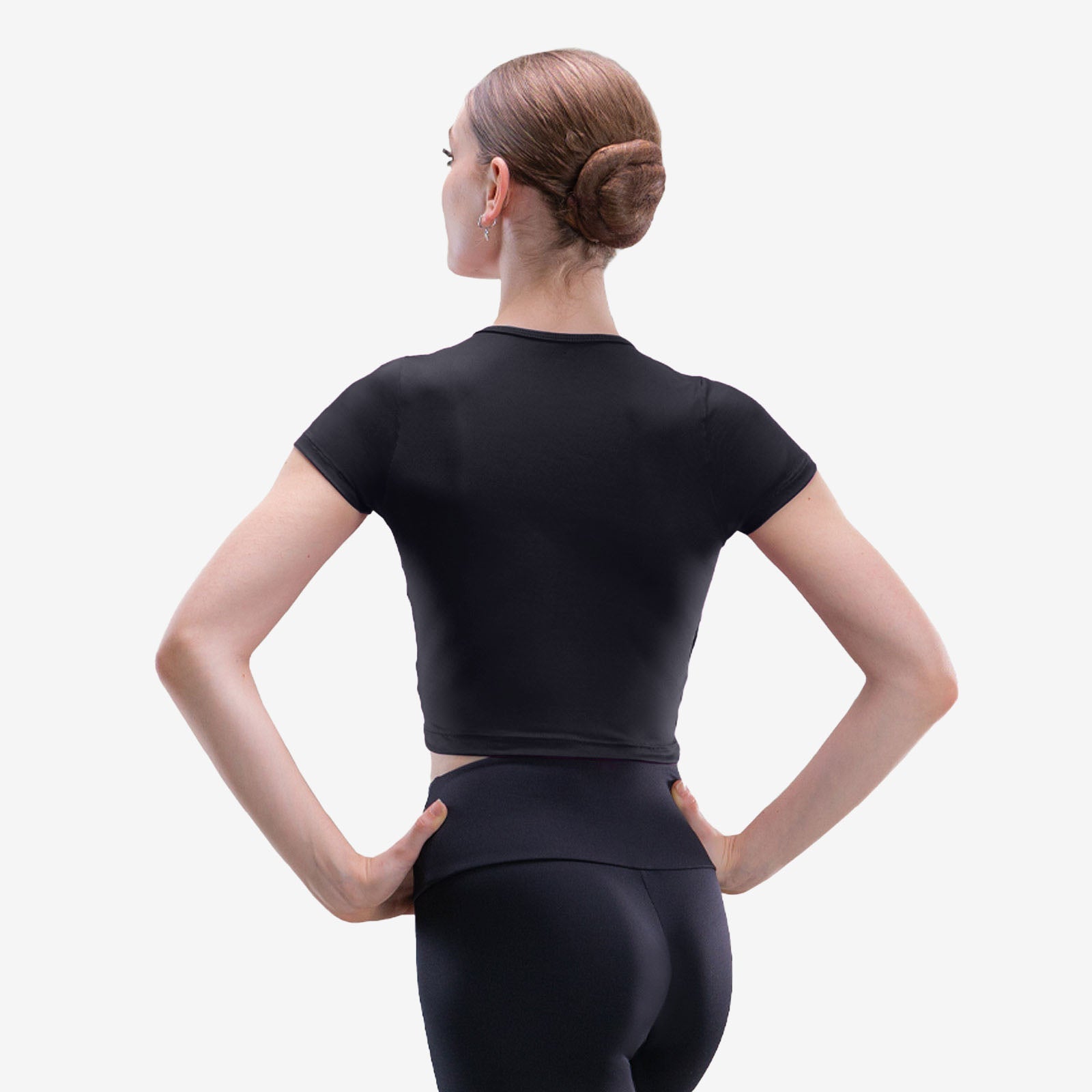 The Ember Top - SL205, Adult Mock Wrap Top with Short Sleeves is part of the Só Dança range of Shirts & Tops. See more details and sizing information here.