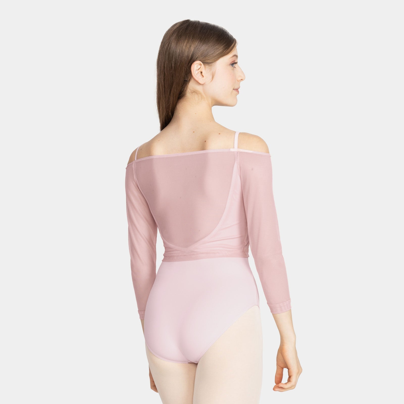  The Anala - SL226, Adult Mesh Spandex Long Sleeve Mock Wrap Top is part of the Só Dança range of Shirts & Tops. See more details and sizing information here.