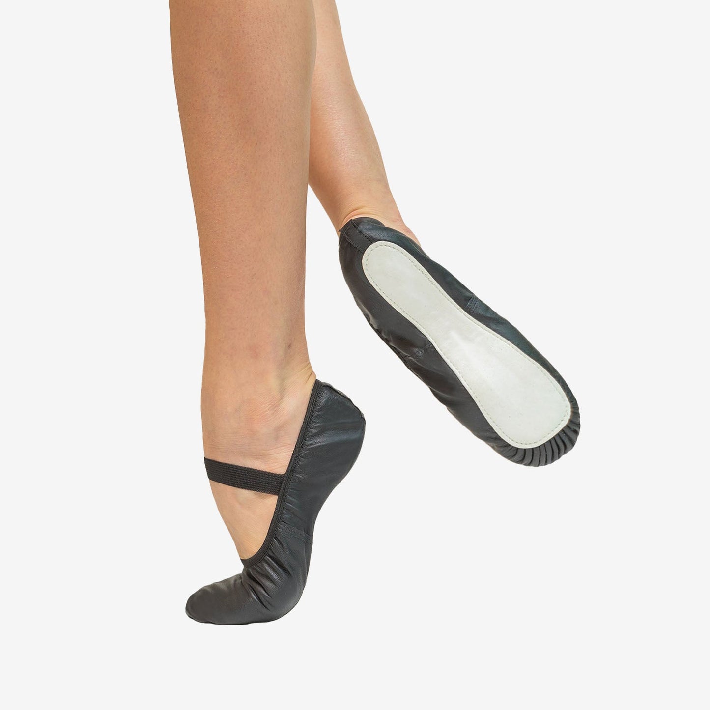 Full Sole Leather Ballet Shoes