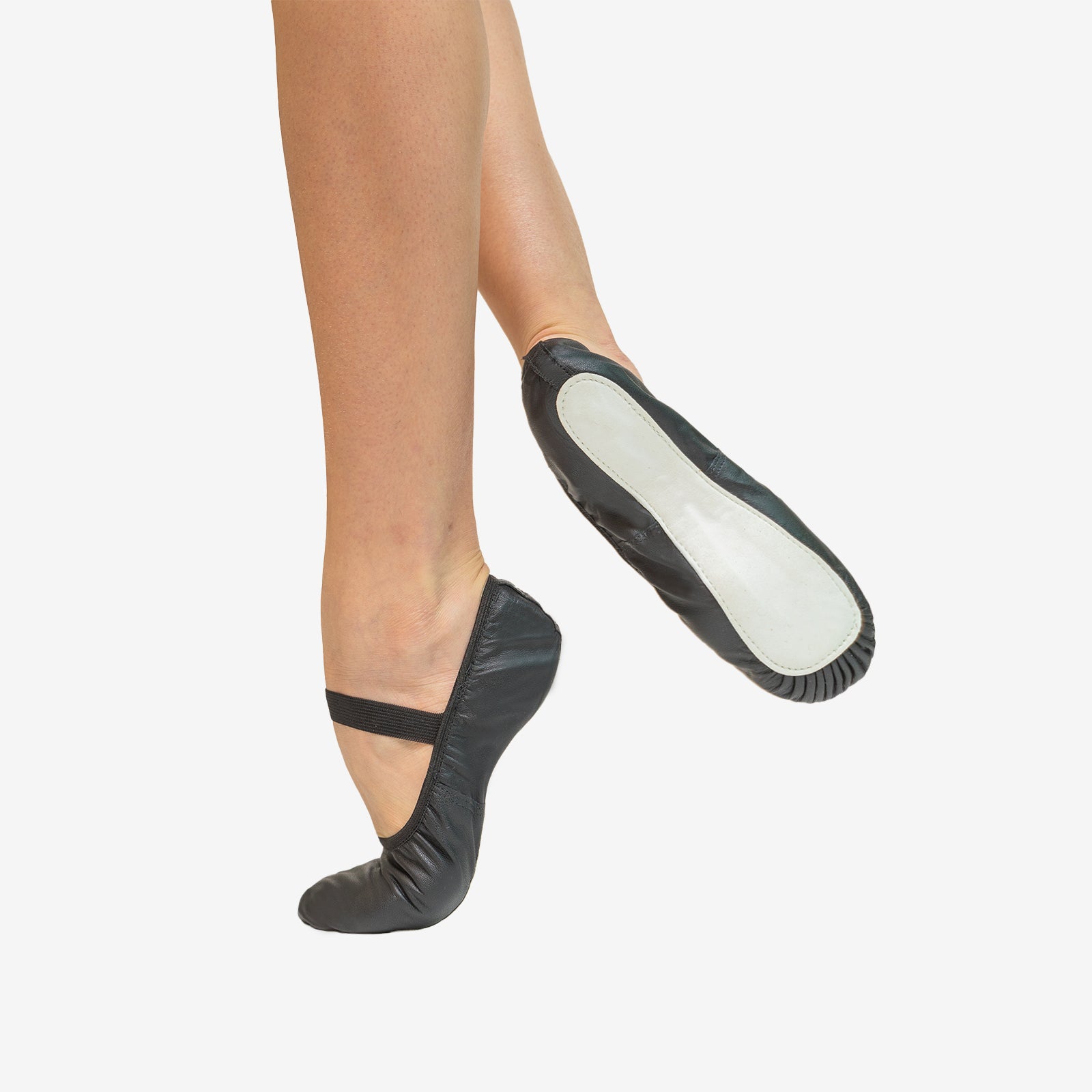 Full Sole Leather Ballet Shoes