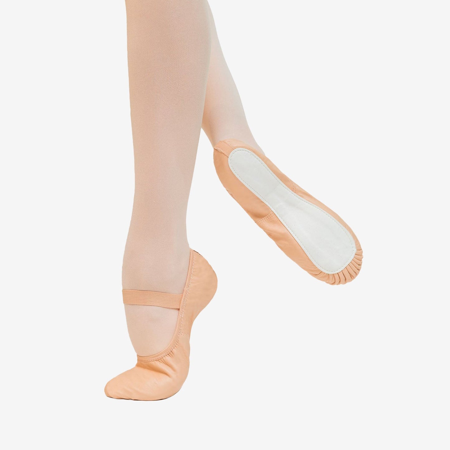Full Sole Leather Ballet Shoes