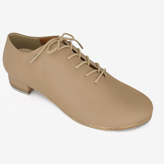 Adult Leather Tap Shoes with Rubber Pads