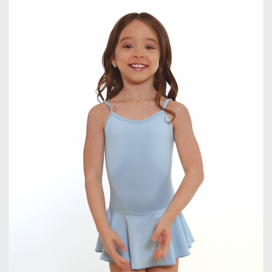 The Lucinda - SL120, Child Camisole Dress Leotard with Bow on Back  is part of the Só Dança range of Leotards & Unitards. See more details and sizing information here.